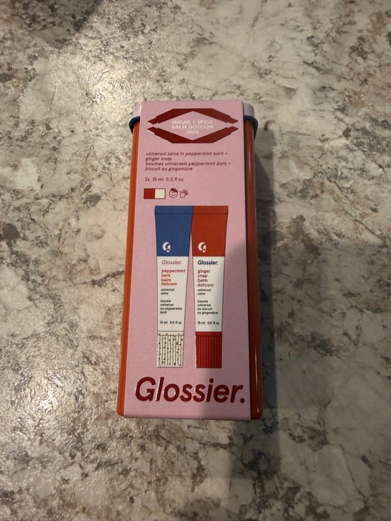 Glossier Other - NIB Glossier Sugar + Spice Balm Dotcom Duo